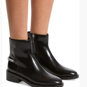 Michael Kors
Women's Carlisle Chain-Detail Black Ankle Booties